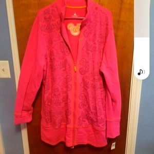 XXL DISNEY HIDDEN MICKEY ZIPUP